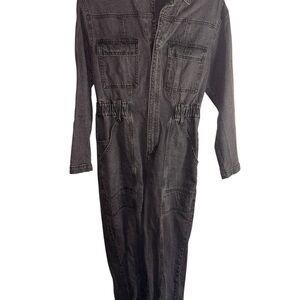 Universal Thread Washed Dark Gray Denim Jacket